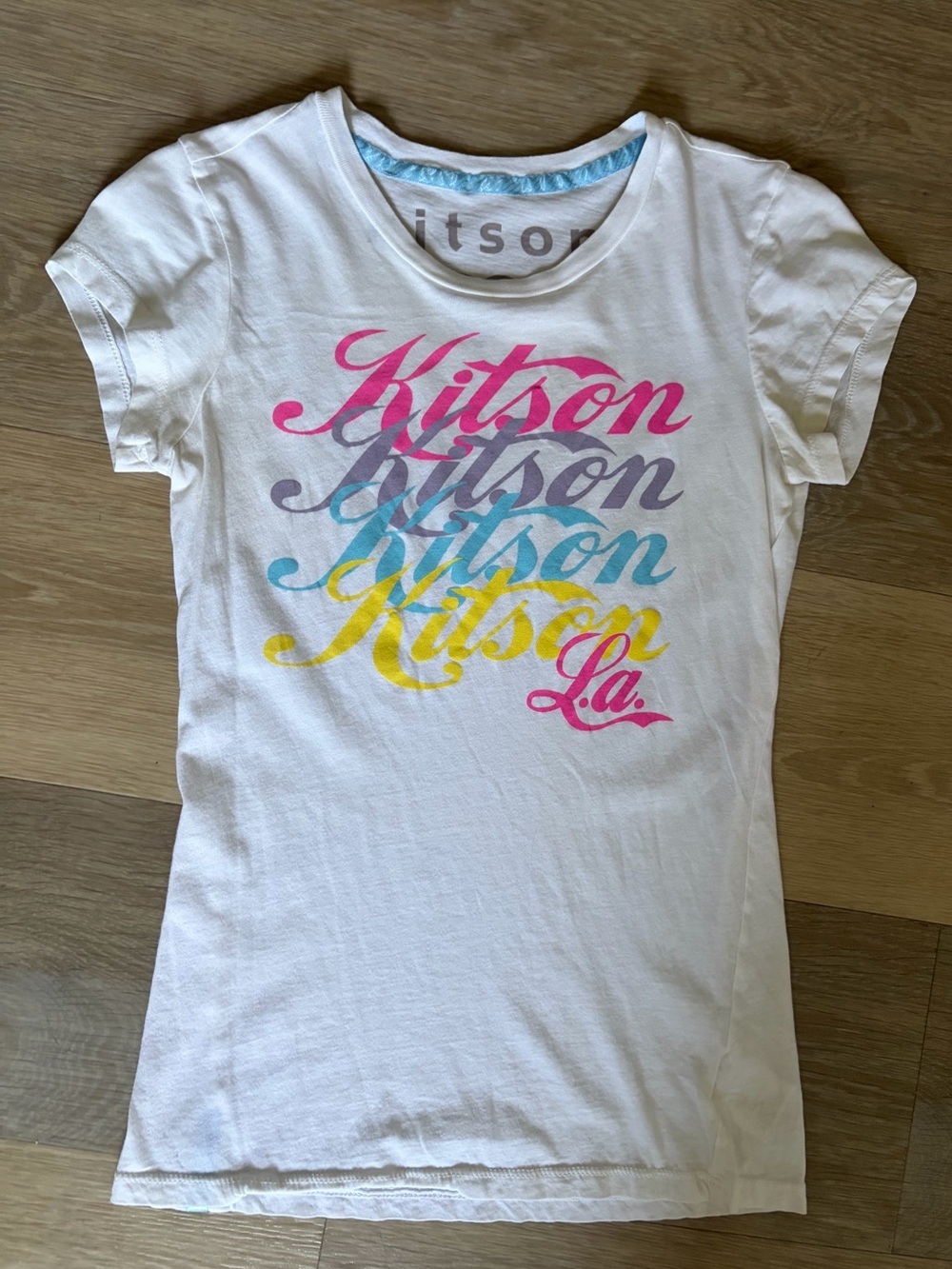 Kitson LA Multicolor Graphic Tee Size XS